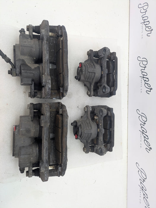 2007 Chevrolet C6 Corvette Complete PBR Front & Rear Brake Caliper Set