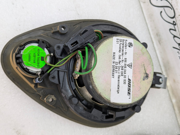 Porsche 996.2 911 Carrera 4 BOSE Rear Left/Right Speakers Savanna Beige 99664504300/99664504400