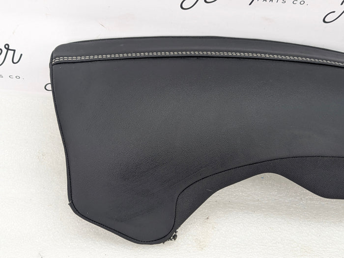 2021 Volvo V60 T6 R-Design Right/Passenger Side Rear Black Leather Seat Bolster 31467788