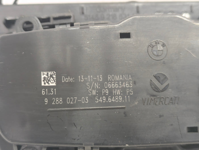 BMW F32 F33 F31 F34 F36 F30 4 & 3 Series Headlight Control Switch Unit 9288027