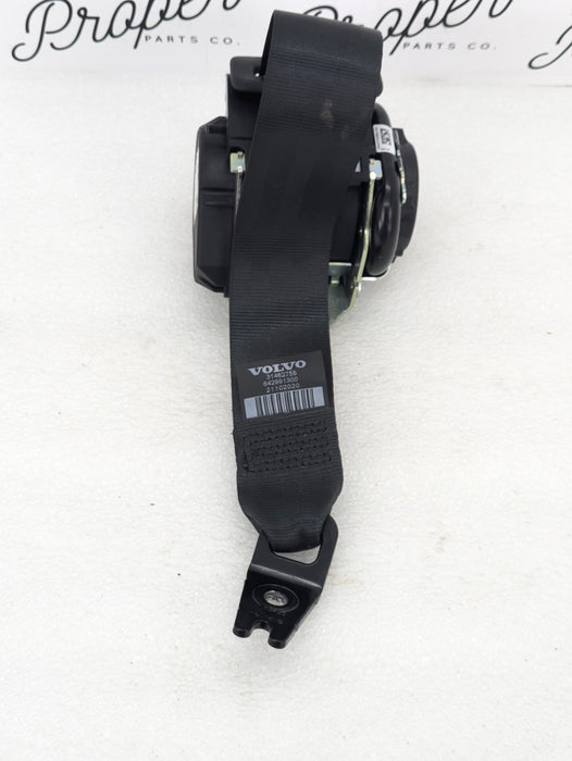 2021 Volvo V60 T6 R-Design Rear Left/Right Black Seat Belt 31462758