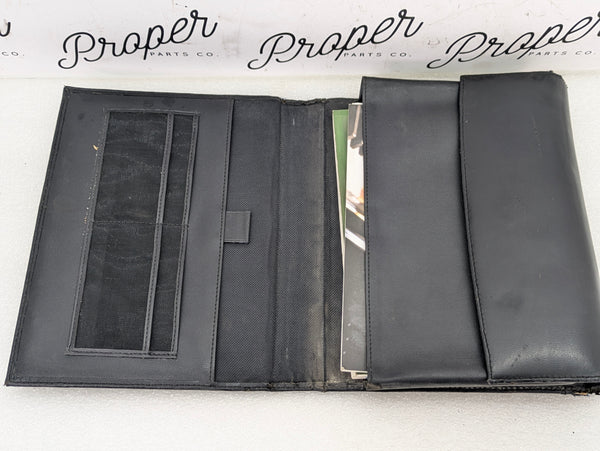BMW E46 330i 325i 320i Sedan Owners Care & Radio Manual & Leather Slip Case