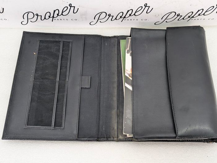 BMW E46 330i 325i 320i Sedan Owners Care & Radio Manual & Leather Slip Case