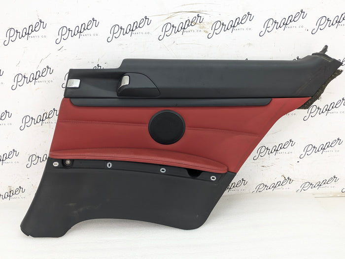 BMW E92 M Sport Interior Seats Set Coral Red Leather 8695884/6970729/6970730/9168956/6962584/7119846/7119815