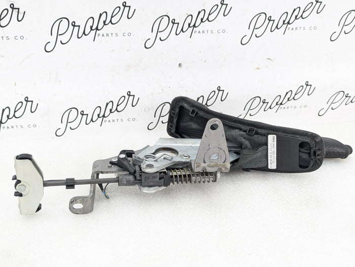 BMW E90 E91 E92 E93 M3 335xi 328xi Black Leather Hand Parking Emergency Brake Handle Boot 7900777