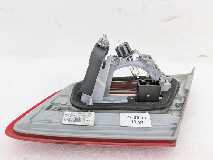 BMW E92 LCI Coupe M3 335xi 328xi Inner Trunk Tail Light Set Left Right 7252779/7252780