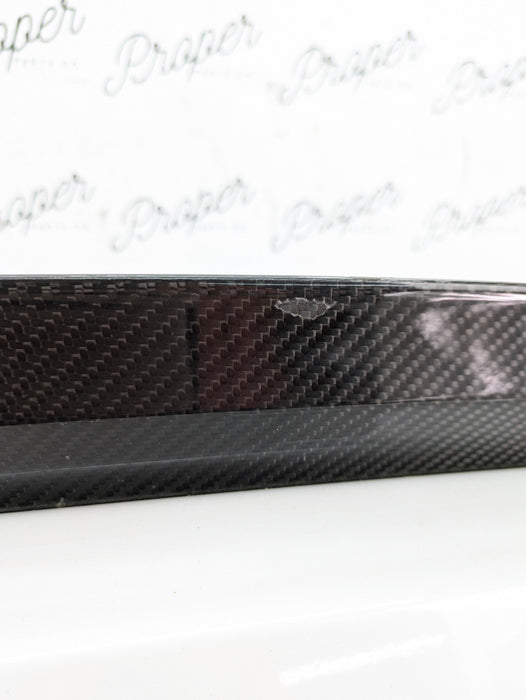 BMW E92 335xi 335is 335i 328xi 328i LCI Trunk Lid W/Aftermarket Spoiler Mineral White (A96) 41627254428