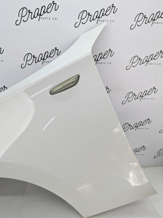 BMW E82 E88 135i 128i Left/Driver Side Fender Alpine White 3 (300) *Damaged