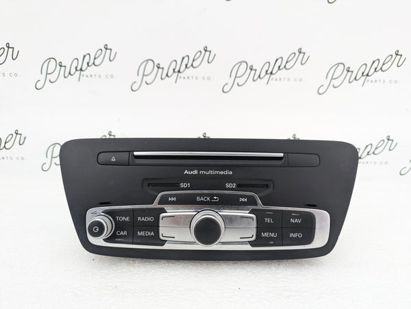 2018 Audi 8U Q3 MMI3G Radio Stereo GPS Navigation Media CD Player Head Unit 8U1035664G