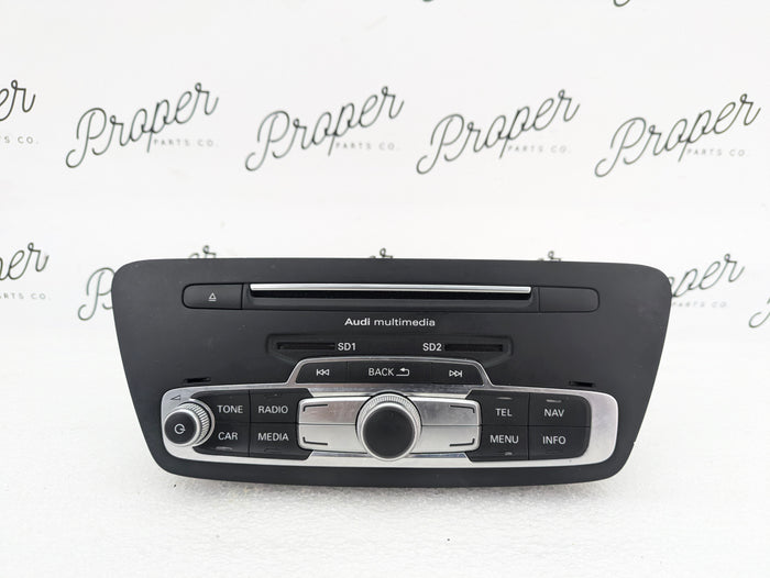 2018 Audi 8U Q3 MMI3G Radio Stereo GPS Navigation Media CD Player Head Unit 8U1035664G