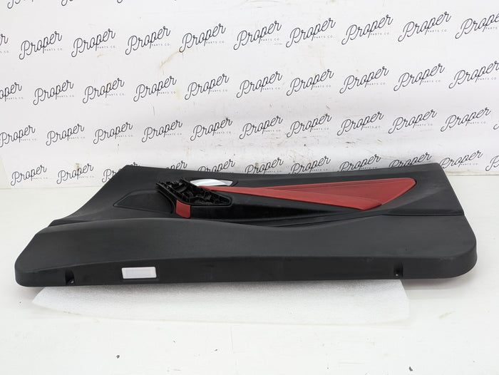 BMW F22 228xi M235xi 230xi M240xi Right/Passenger Side Front Coral Red Interior Door Panel Card 7268404