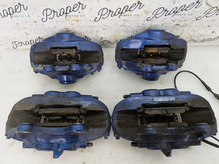 BMW F30 F31 F32 F33 F36 340 440 435 335 M sport Blue Brembo Brake Caliper Set Front & Rear
