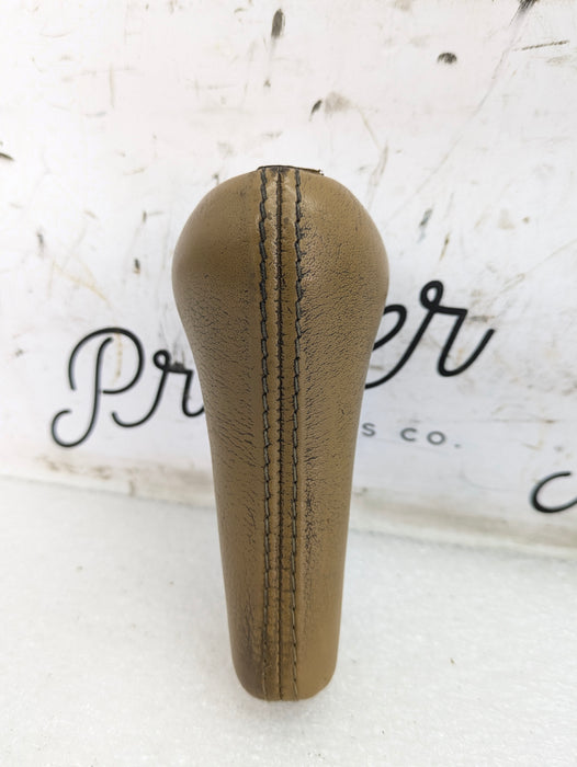 Porsche 996.2 911 Carrera 4 Automatic Tiptronic Shift Knob Savanna Beige Leather
