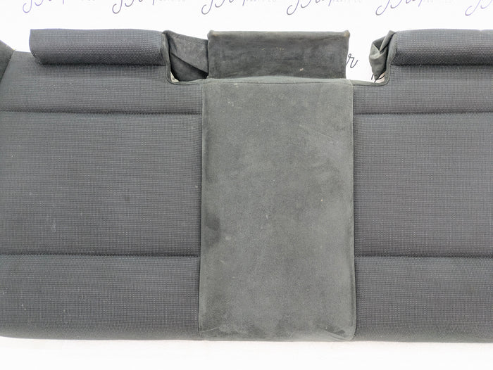 BMW E46 330i 328i 325i 323i ZHP M Sport Sedan Rear Split Folding Seats Complete Set Alcantara Cloth Laser