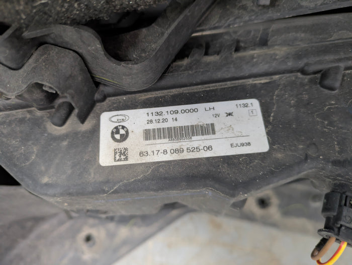 BMW G20 330ix M340ix 330ex M Sport Front Bumper W/PDC Sensors & LED Fog Lights Portimao Blue Metallic (C31) 51118099899