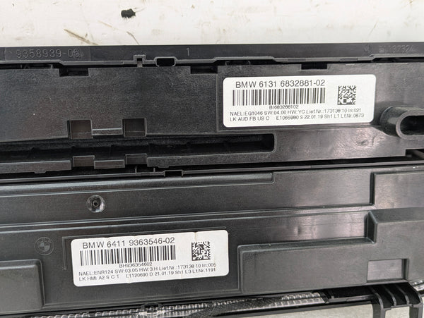 BMW F36 F32 F30 F31 F33 F34 440xi 430xi 435xi 428xi LCI HVAC Climate Control Panel Radio Buttons 6832881