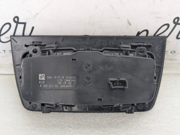 BMW F32 F33 F31 F34 F36 F30 4 & 3 Series Headlight Control Switch Unit 9288027