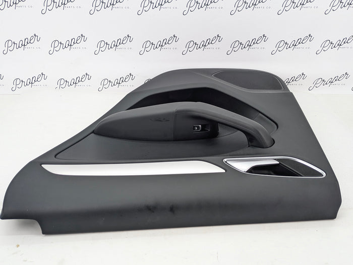 2015-2018 Audi 8U Q3 Right Rear Passenger Interior Door Panel Card Black 8U0867306