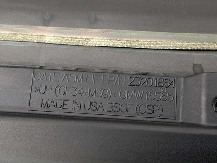 *Note* Chevrolet C7 Corvette Rear Hatch Trunk Lid Night Race Blue Metallic (Gxh/ Wa122V) 23201864