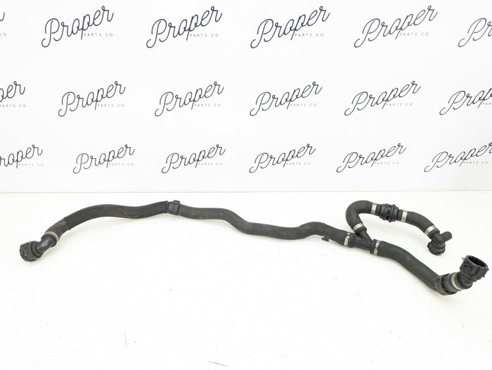 2011 BMW E90 335xi N55 Engine Heater Core Return Line Hose Pipe 9222129