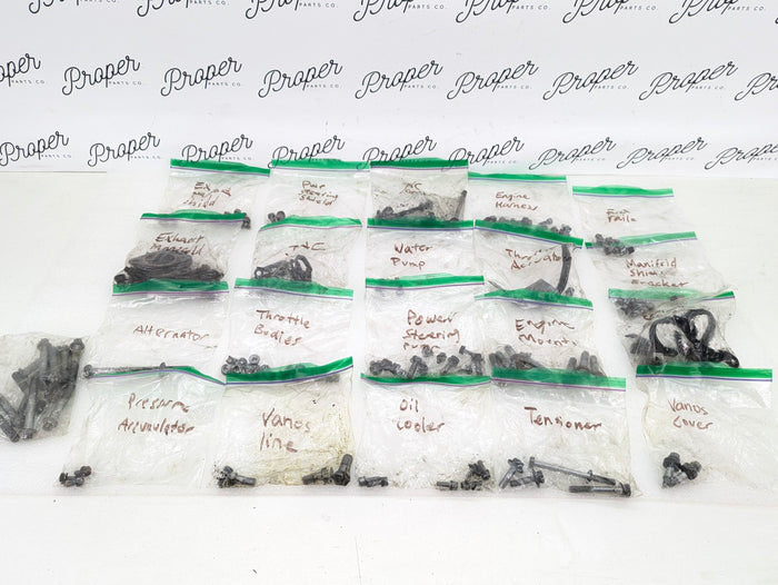 BMW E60 E61 M5 E63 E64 M6 S85 Engine Nuts Bolts & Hardware Set