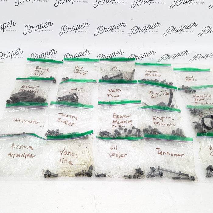 BMW E60 E61 M5 E63 E64 M6 S85 Engine Nuts Bolts & Hardware Set