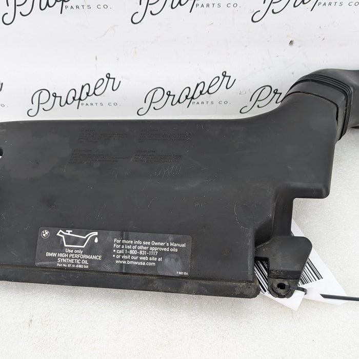 BMW E46 330Ci 328Ci 325Ci 323CI M54 Engine Upper Air Intake Snorkel Duct Scoop Guide 7501988
