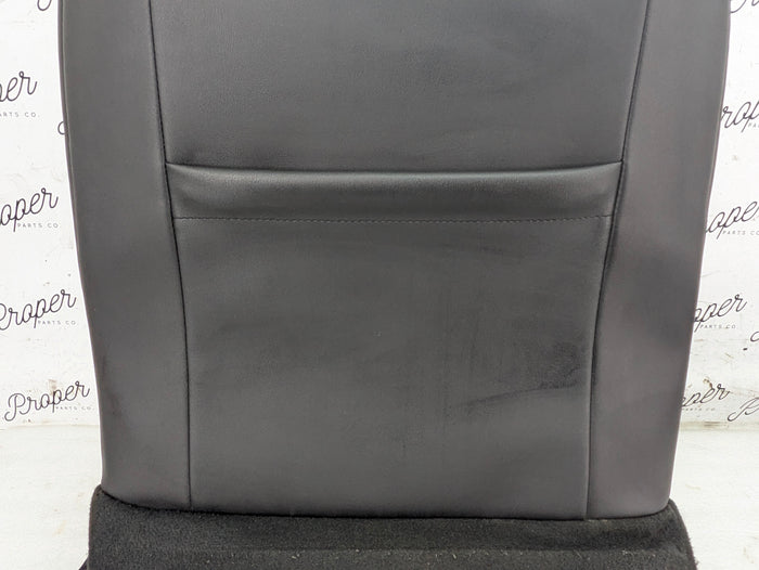 2018 Chevrolet 6th Gen Camaro 2SS Front Right/Passenger Side Rear Upper Seat Back Cushion/Headrest Leather Black & Adrenaline Red (H16)