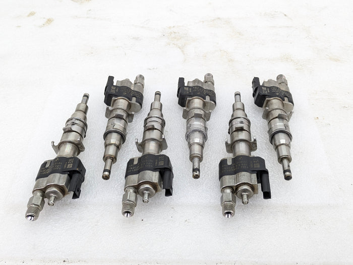BMW E90 E92 E93 335i 335xi N54 High Pressure Fuel Injectors Index 9 (Set Of 6) 7585261-09 *Damaged*