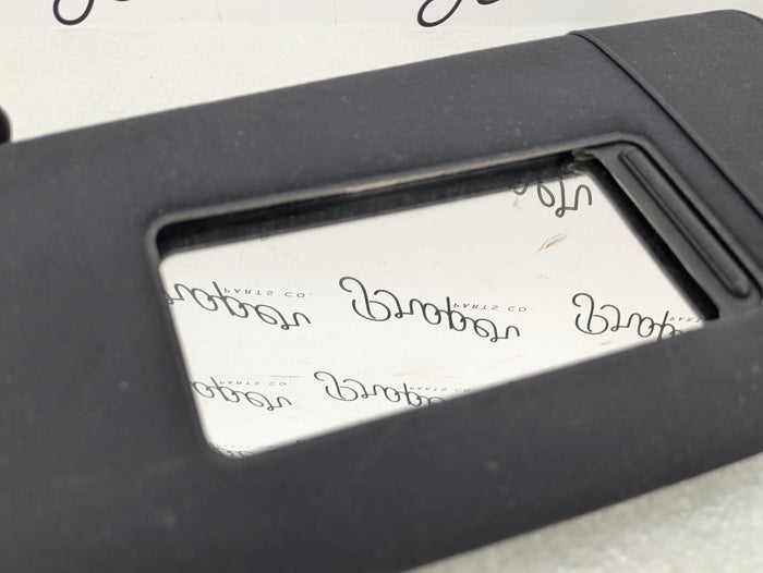 BMW E46 M3 3 Series M Sport/ZHP Coupe/Sedan/Wagon Left Side Black Cloth Sunvisor 51162699047