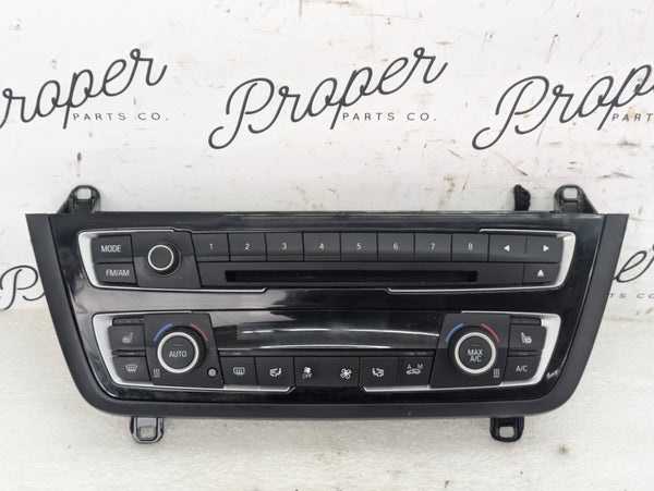 BMW F32 435xi 428xi HVAC Control/Radio Buttons W/Trim 9287341/9226785