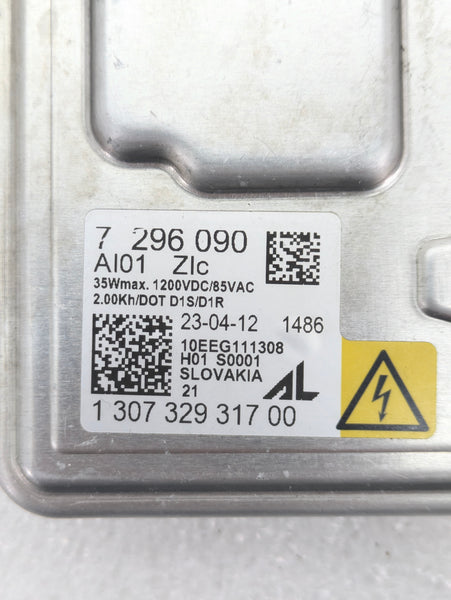 BMW F30 F31 F34 320i 328i 335i Pre-LCI Xenon Headlight Ballast 7296090