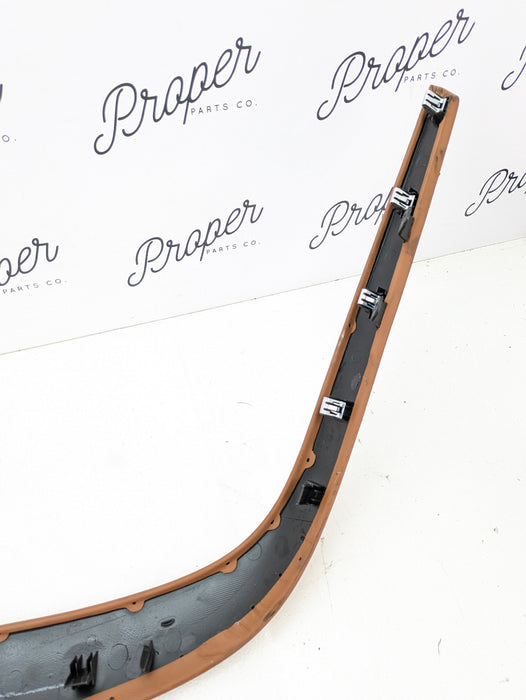 Chevrolet C7 Corvette Stingray Gauge Cluster Upper Dashboard Trim Kalahari Brown 23206004 *NOTE*