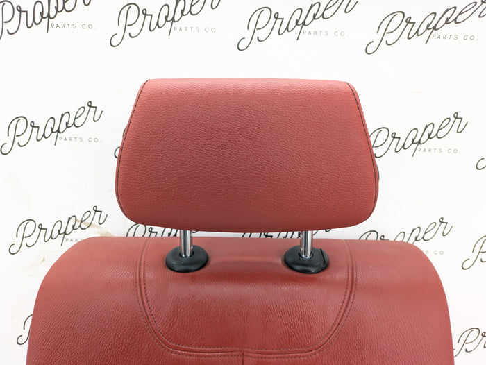 BMW F22 228xi M235xi 230xi M240xi Coral Red Dakota Leather Rear Seats Set