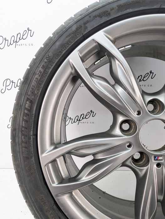 BMW 135i M Sport OEM Staggered Style 436 18 Inch Ferric Wheels/Rims Set Of 4  7845870/7845871