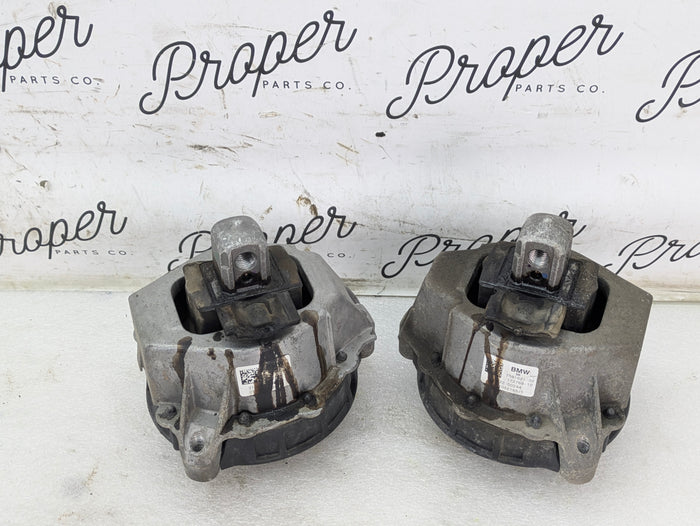 BMW G20 G22 G23 G26 330ix B46 Left & Right Engine Motor Mount Pair 7581621/7581622
