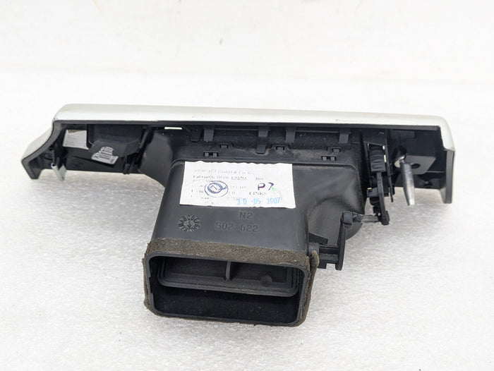 BMW E90 E91 E92 E93 Left Dash HVAC Air Conditioning Vent Brushed Aluminum Trim 51459147390