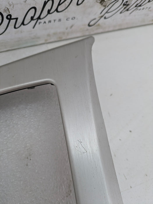 BMW E91 E90 E92 3 Series Non-iDrive/Non-Navigation Brushed Aluminum Center Console Trim 6982445/7118034 *DAMAGED*