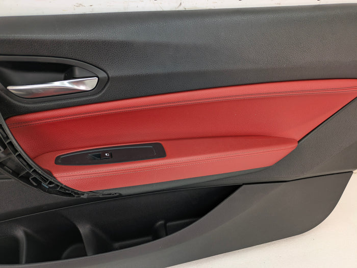 BMW F22 228xi M235xi 230xi M240xi M Sport Coral Red Dakota Leather Interior Seat & Door Panel Set *NOTE*