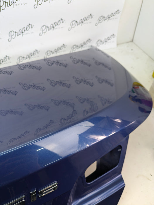 BMW E93 335is 335i 328i M3 Convertible Trunk Lid Le Mans Blue (381) 54377256742 *NOTE*
