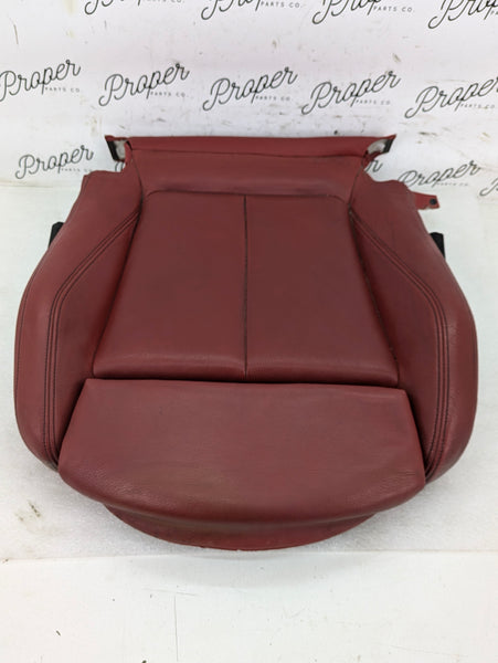 BMW F22 228xi M235xi 230xi M240xi Left/Right Front Coral Red Leather Sport Seat Heated Bottom Cushion