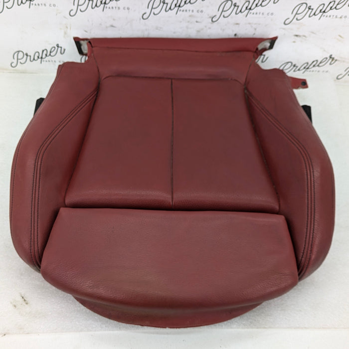 BMW F22 228xi M235xi 230xi M240xi Left/Right Front Coral Red Leather Sport Seat Heated Bottom Cushion