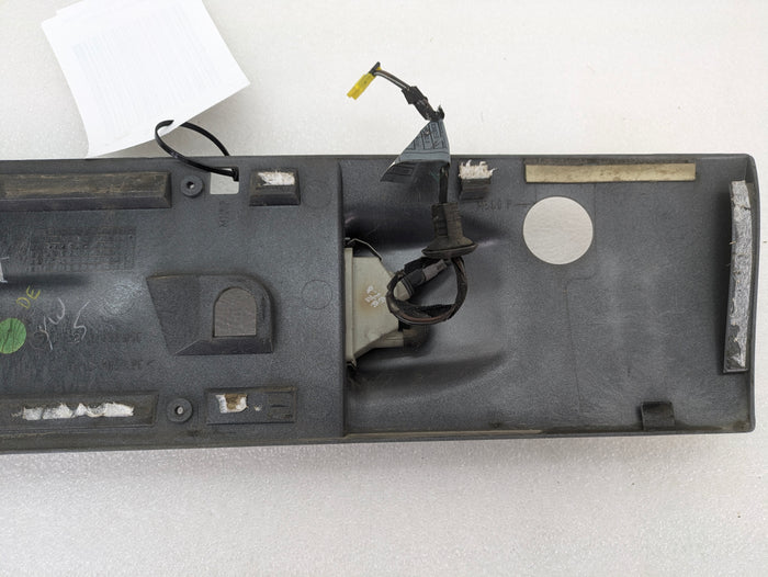 BMW Z3 M Roadster Trunk License Plate Trim Panel Color Arctic Silver (309) 2693055