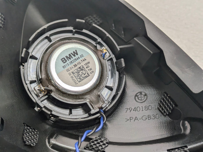 BMW G22 G23 430ix M440ix Left/Right Door Hifi Audio Tweeter & Trim Set Pair 65132622544