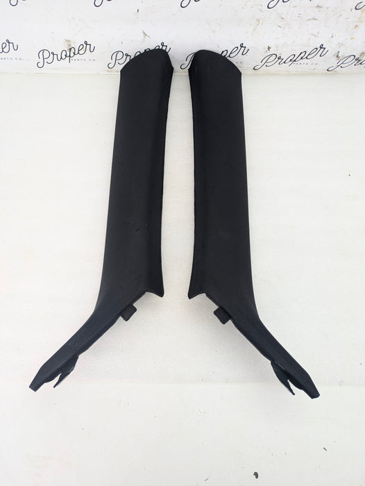 BMW F32 F36 F82 435xi 440xi 430xi 428xi M4 Driver/Passenger Black A Pillar Trim Cover Set 7276887/7276888