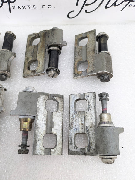 BMW E46 330i 328i 325i 323i Sedan/Wagon Upper & Lower Door Hinge Set Alpine White 41518240079