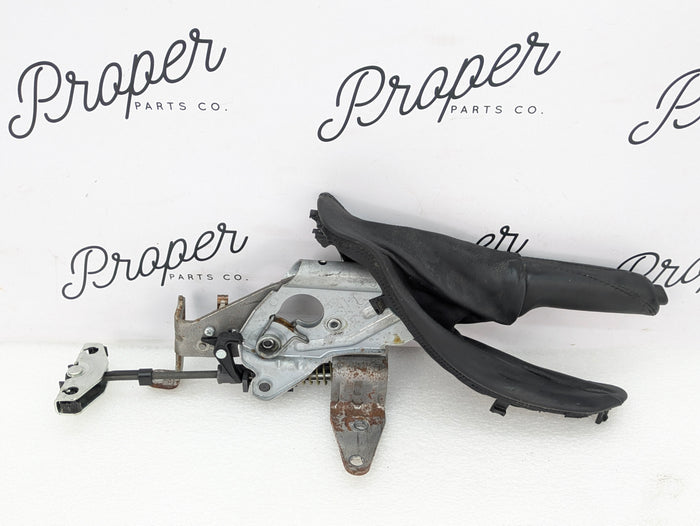 BMW F30 335xi Black Leather Parking Brake Lever/Handle/Boot 6799101/7846807
