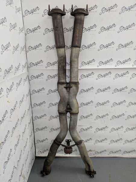 Chevrolet C7 Corvette Stingray Z51 Exhaust System X-Pipe Mid Pipe W/O Catalytic Converters *NOTE*
