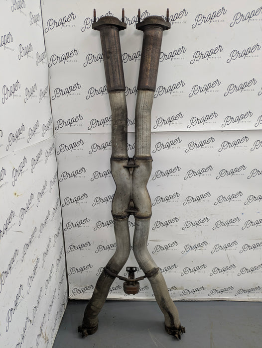 Chevrolet C7 Corvette Stingray Z51 Exhaust System X-Pipe Mid Pipe W/O Catalytic Converters *NOTE*