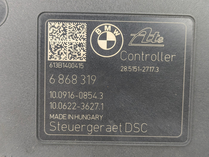 BMW F32 435xi Anti-Lock Brake ABS Pump Control Unit Module 6868319/6868318